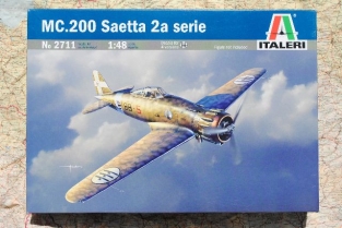 Italeri 2711 MACCHI MC.200 SEATTA 2a serie